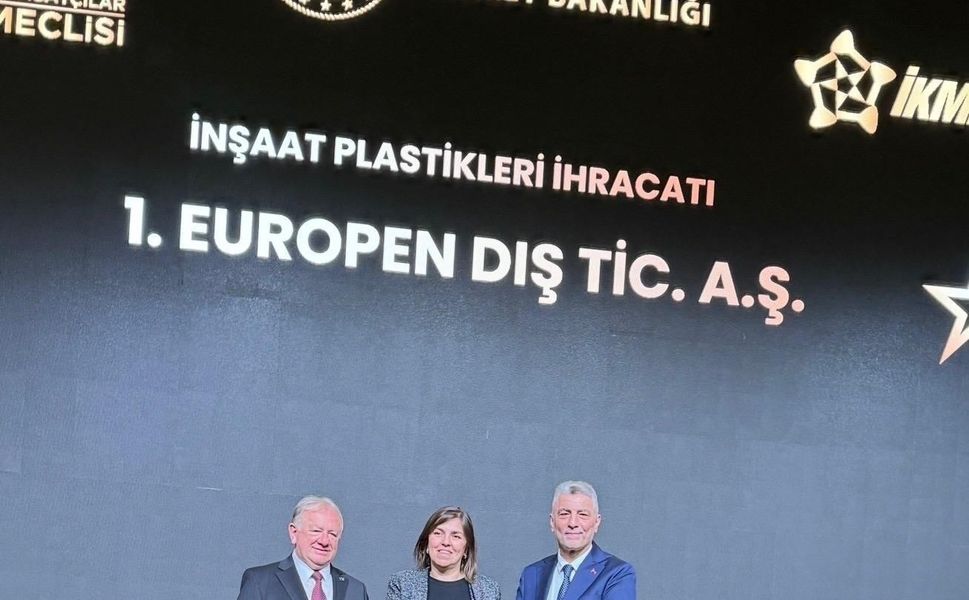 Europen'e büyük onur: İhracat şampiyonluğu ödülünü Bakan Ömer Bolat takdim etti