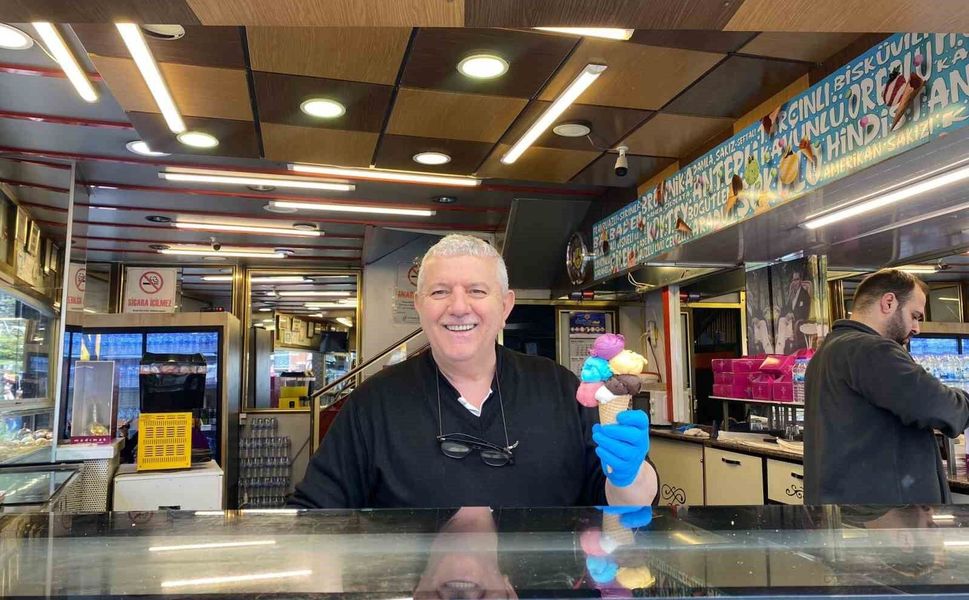 Havaların ısınmasıyla dondurma satışları hareketlendi