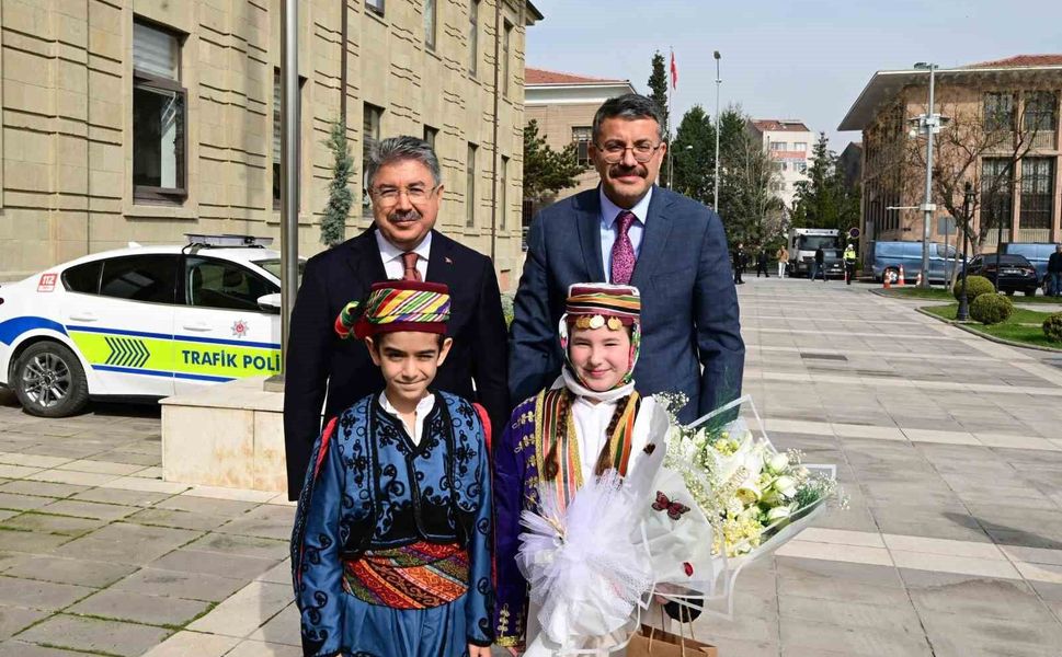 İçişleri Bakan Yardımcısı Çelik'ten Vali Yılmaz'a ziyaret