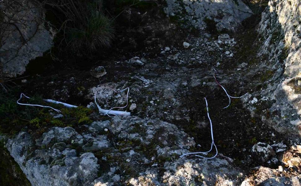 Jandarmadan kaçak kazıya suç üstü