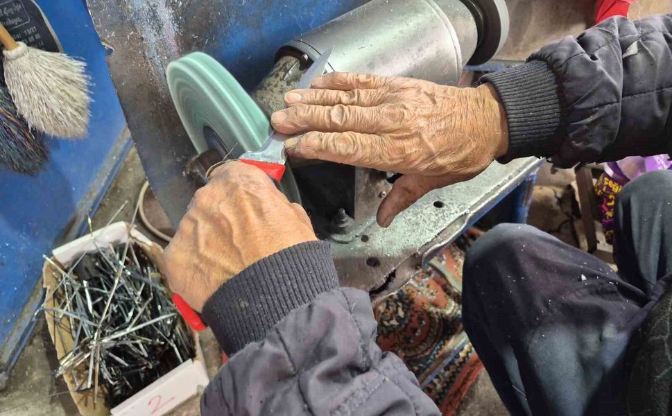 Kurban Bayramı için bıçak bileme işlemleri başladı