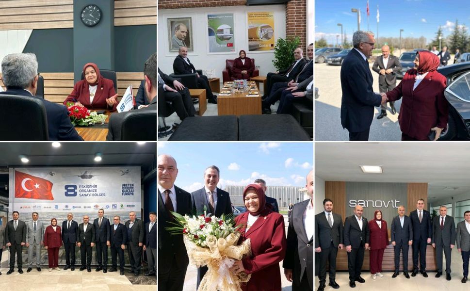 Prof. Dr. Ayşen Gürcan, OSB deki Sanayi Kuruluşlarını Ziyaret Etti