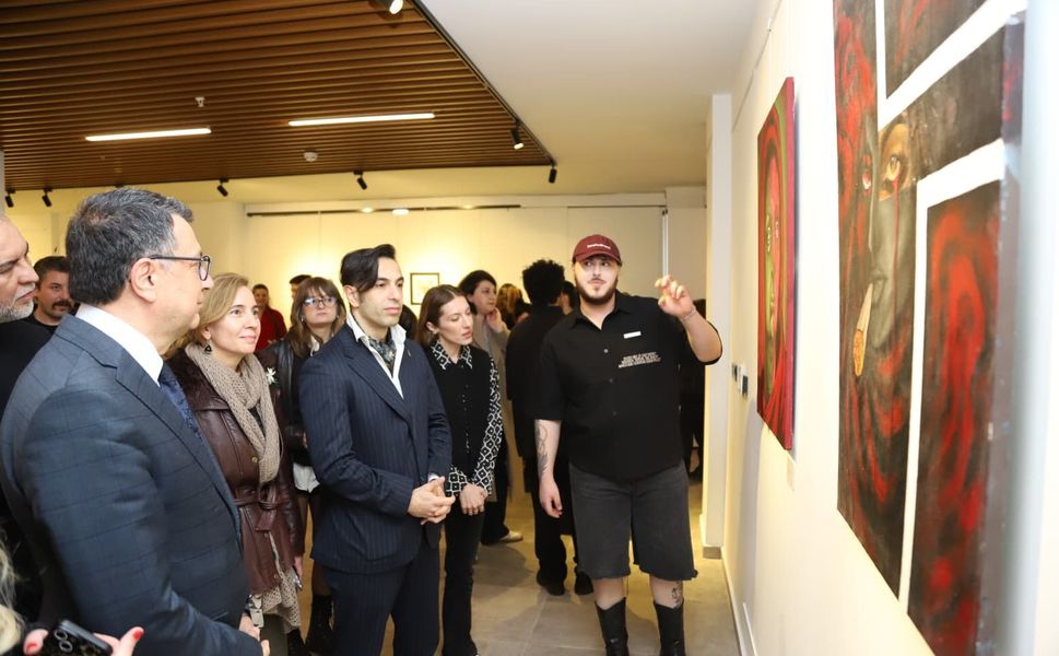 “Spatium” Sergisi Sanat  Sokağı’nda  Açıldı