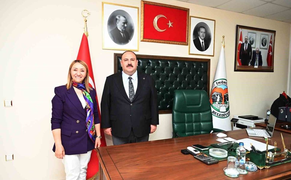 Başkan Tekin'den İnönü'ye ziyaret