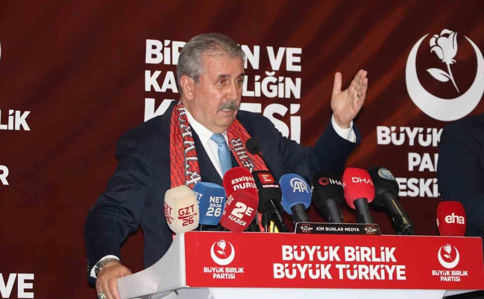 BBP Genel Başkanı Destici: 'Böyle giderse, nüfusumuz 50 milyonun altına düşer'