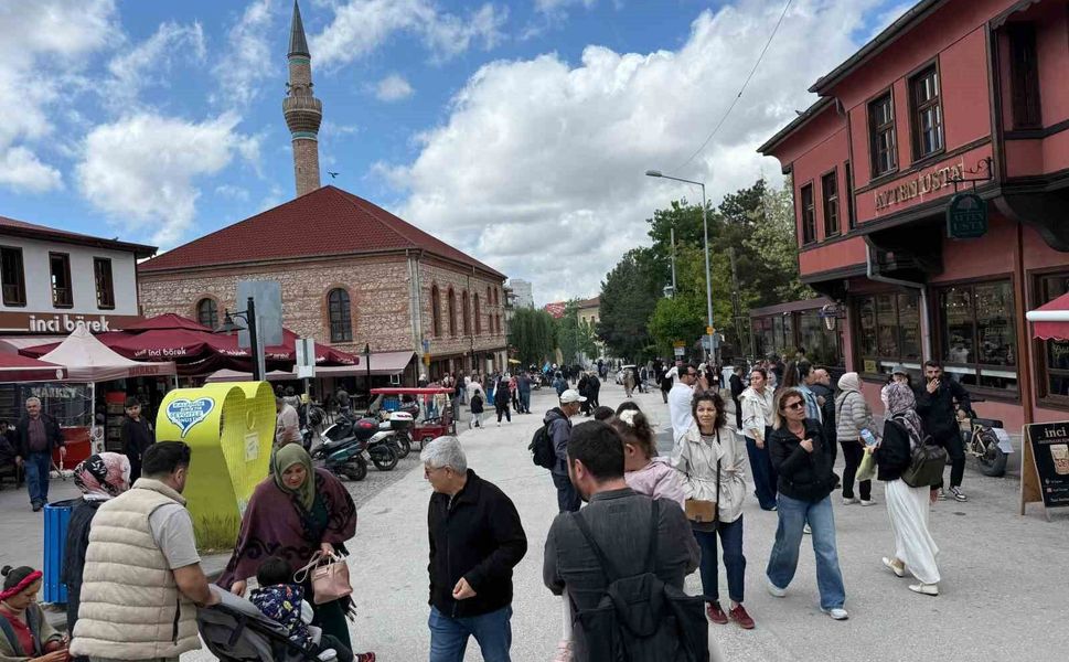 Odunpazarı'nda bayram yoğunluğu