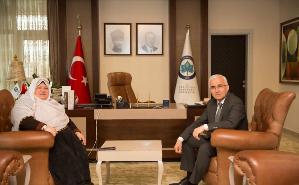 Başkan Güneş’ten Rektör Çolak’a Nezaket Ziyareti