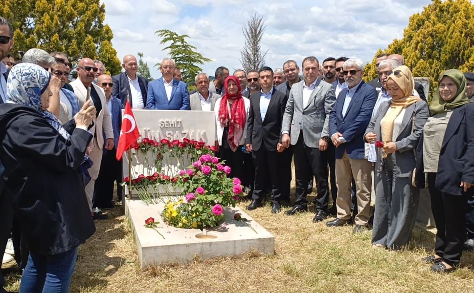 Gün Sazak ve Ülkücü Şehitler Mihalıççık'ta Dualarla Anıldı