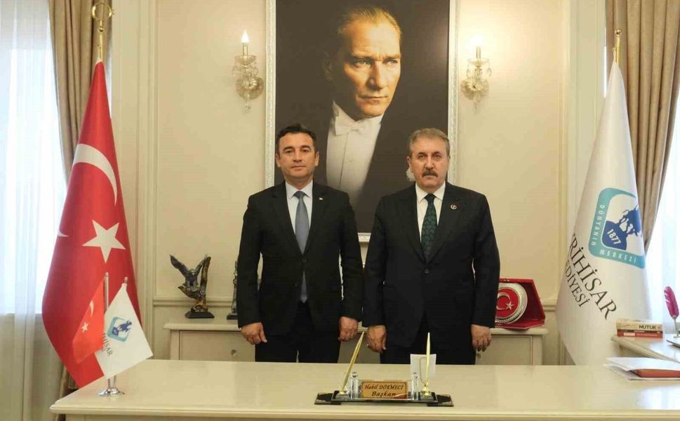 BBP Genel Başkanı Mustafa Destici'den Başkan Dökmeci'ye ziyaret