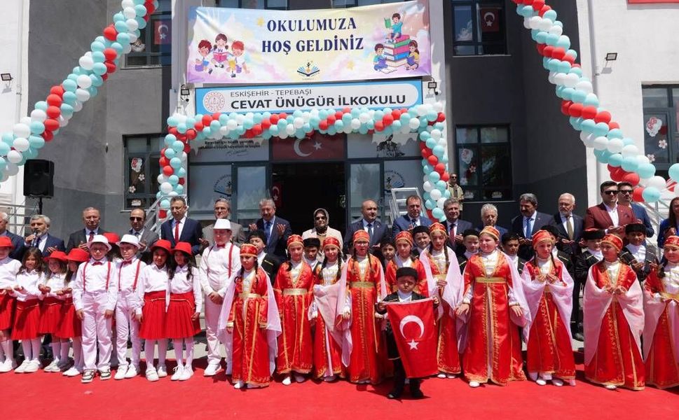 Cevat  Ünügür  İlkokulu  Törenle  Açıldı