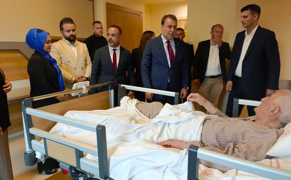 MHP İl Yönetiminden Geçmiş Olsun Ziyareti