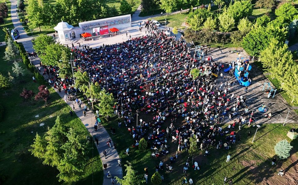 YKS'den dolayı Dede Korkut'a Milli Maç için Dev Ekran kurulmayacak