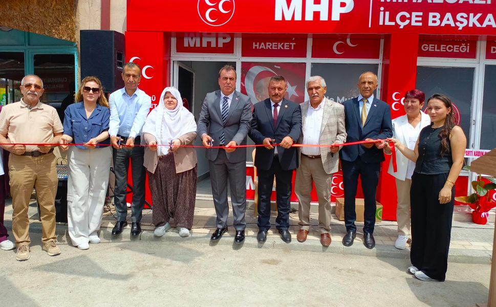 Mihalgazi İlçe Başkanlığı Yeni Hizmet Binası Coşkulu Bir Törenle Açıldı