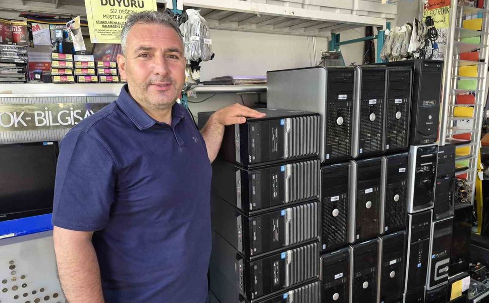 Eski bilgisayarlar yenilenerek farklı alanlarda ihtiyaç karşılamayı sürdürüyor