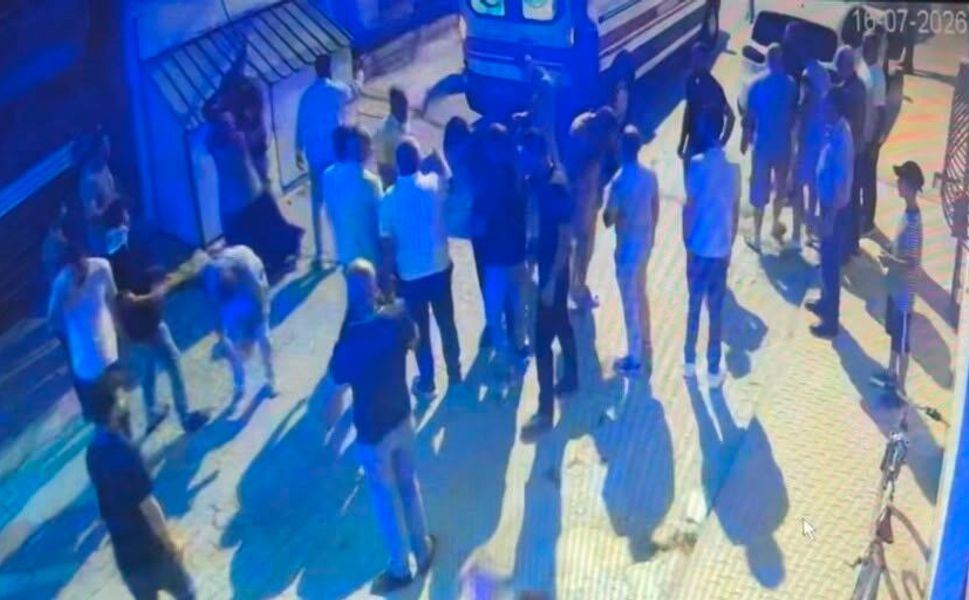 Eskişehir'de 2'si polis 9 kişinin yaralandığı kavganın görüntüleri ortaya çıktı