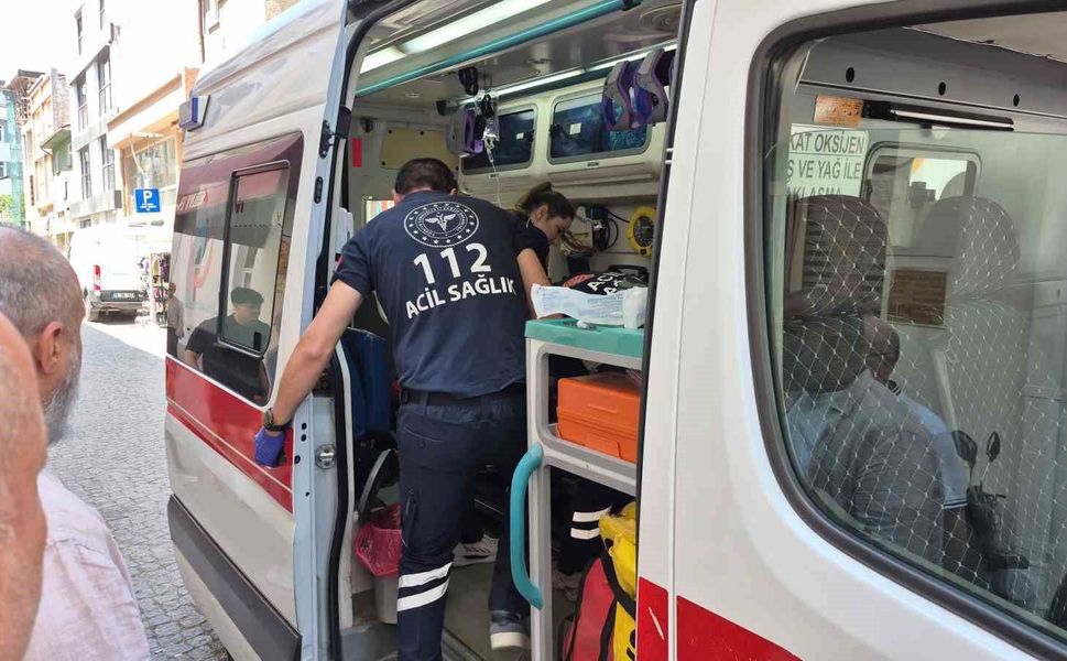 Eskişehir'de hamamda kalbi duran adam hastaneye kaldırıldı