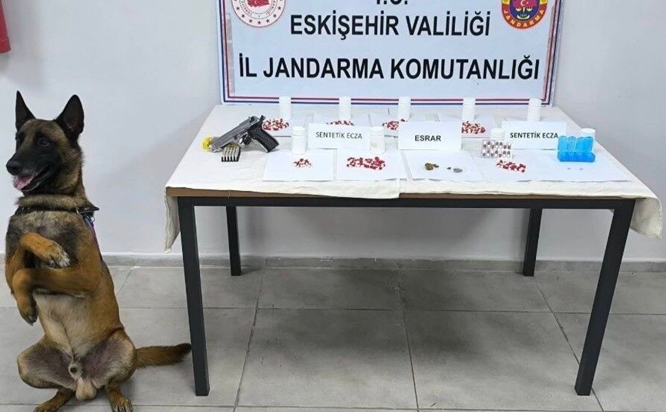 Eskişehir'de uyuşturucu operasyonu, yakalanan 2 şüpheliden 1'i tutuklandı