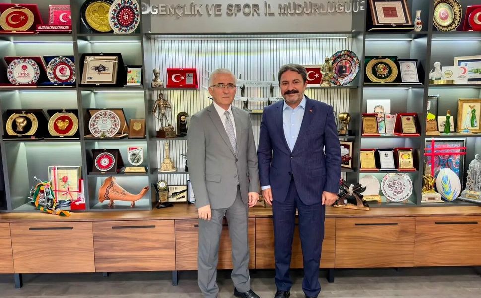 ESOGÜ Rektörü Çolak, İl Müdürü Kalın'ı ziyaret etti