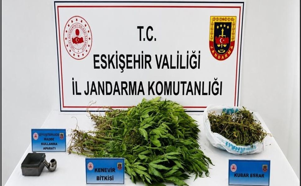 Sivrihisar'da uyuşturucu operasyonu, 1 zanlı tutuklandı