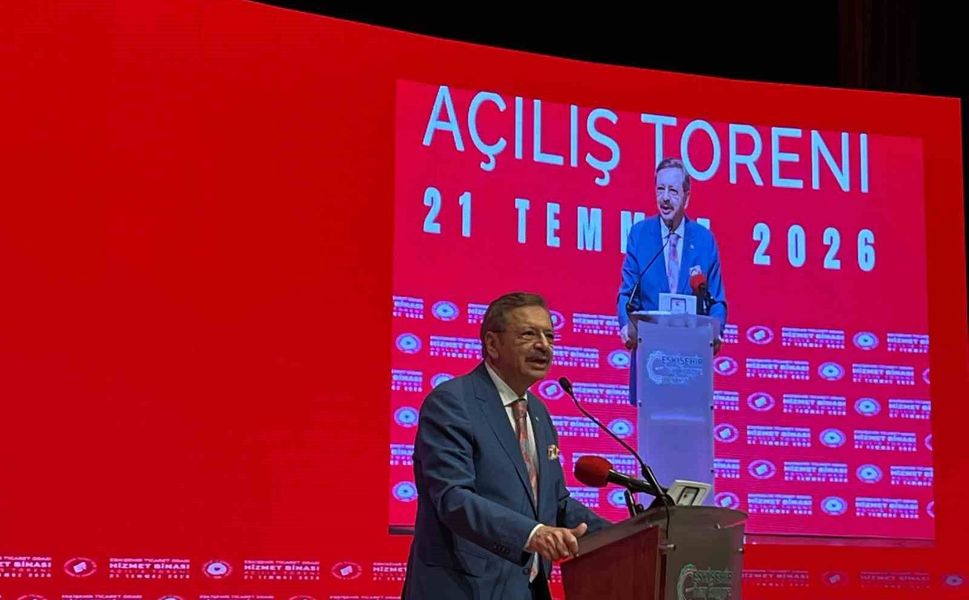 TOBB Başkanı Hisarcıklıoğlu: 'Eskişehir'imiz Paris'le, Londra'yla, Berlin'le yarışır halde'