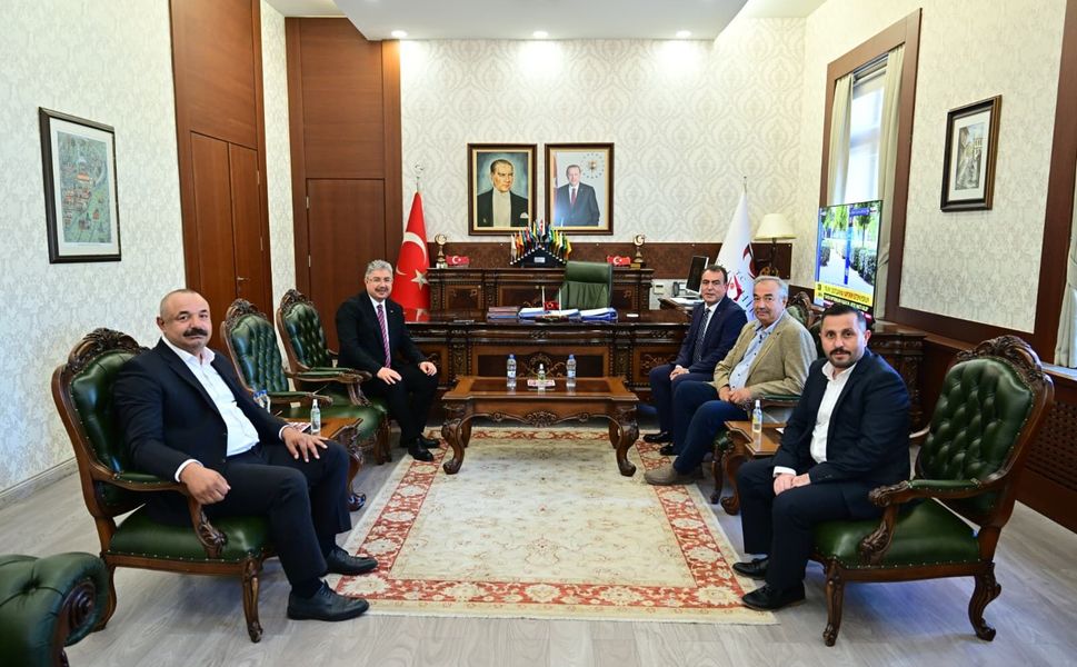 MHP İl Başkanı Sezer'den Vali Erdinç Yılmaz'a Ziyaret