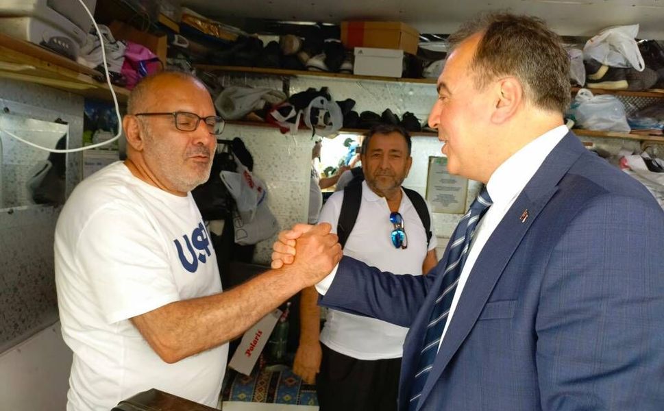 MHP İl Başkanı Ayhan Sezer, Sıcaksular'da Küçük Esnafın Sorunlarını Dinledi