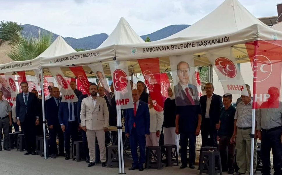 MHP Sarıcakaya'da Alaaddin Karaoğlu Güven Tazeledi