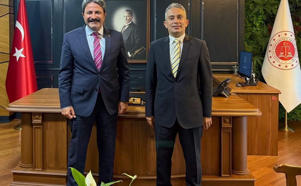 Hasan Kalın'dan Cumhuriyet Başsavcısı Ferhat Deniz'e Hayırlı Olsun Ziyareti