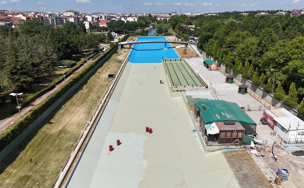 Kentpark Yapay Plajı'nda Kapsamlı Yenileme