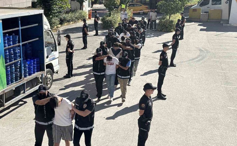 Eskişehir'deki dev uyuşturucu operasyonunda 7 tutuklama