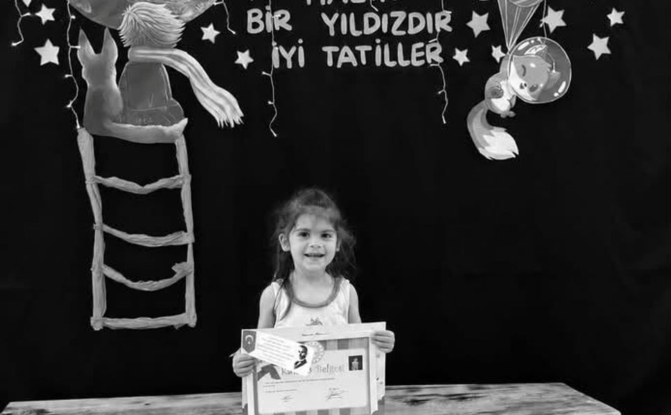 Mihalıççık İlçe Milli Eğitim Müdürlüğünden minik öğrenci için taziye mesajı