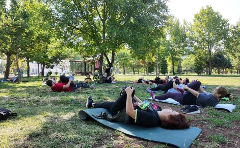 GSB Eskişehir'den Pilates Uygulaması