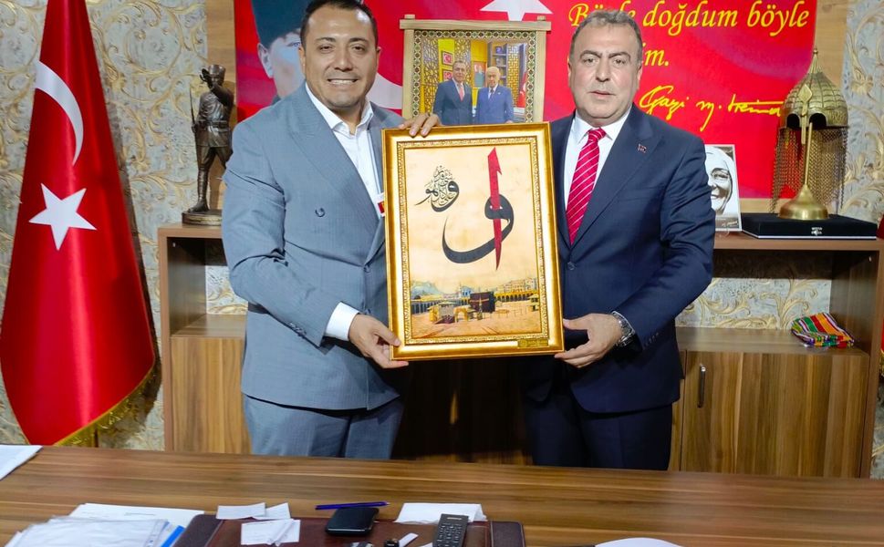 Sağlık- Sen Şube Başkanı Köksal 'dan MHP İl Başkanı Sezer'e Ziyaret