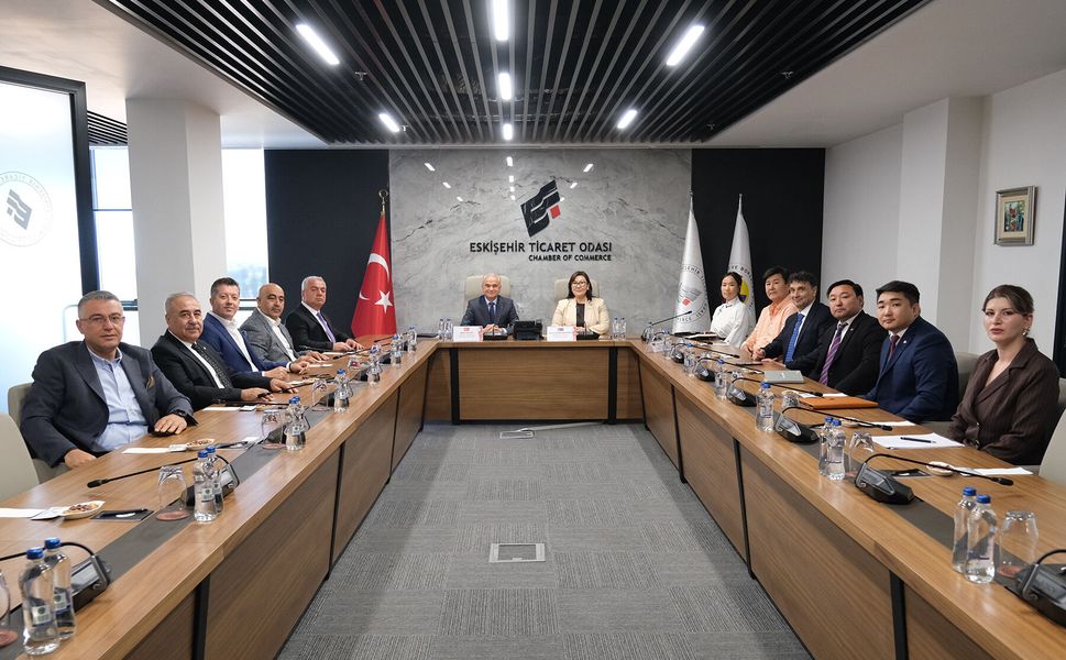 Moğolistan İle Eskişehir Arasındaki Ticari İş Birliği ETO’da Gündeme Alındı