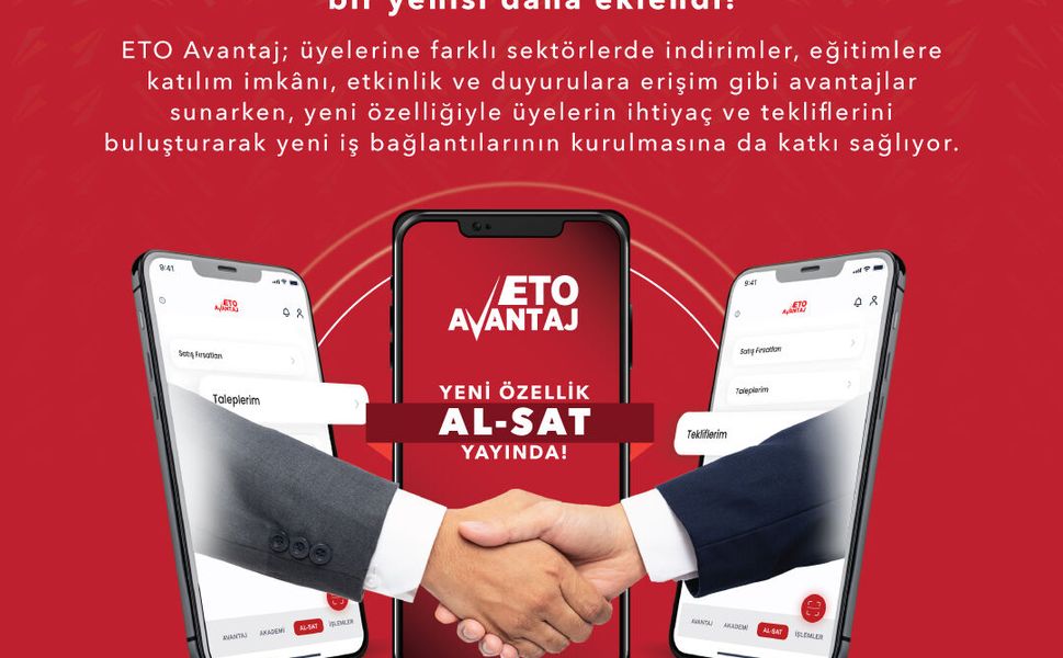 Eto Avantaj İle Üyeler Artık Ticarette De Avantajlı