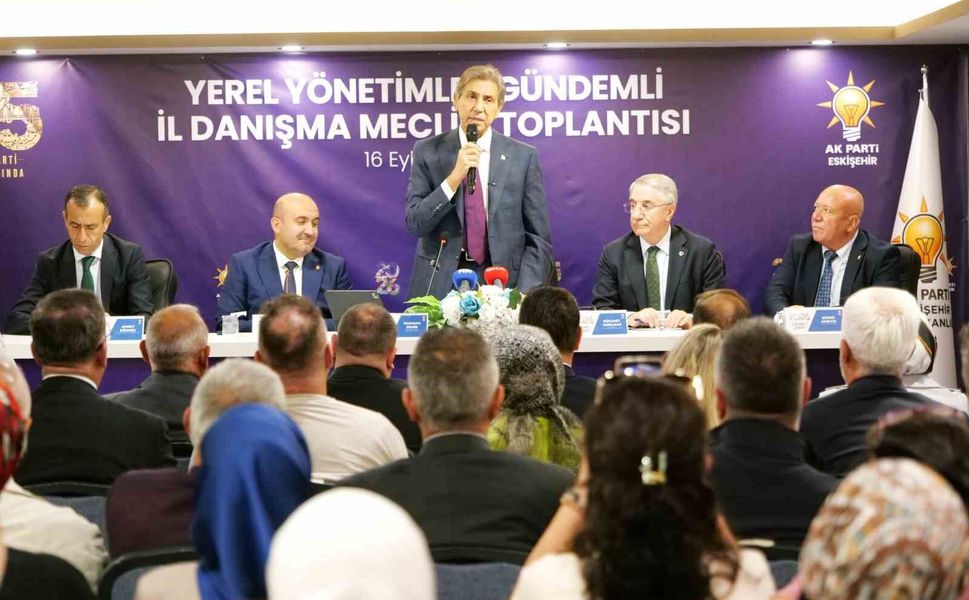 AK Parti'de Yerel Yönetimler Gündemli İl Danışma Meclisi Toplantısı