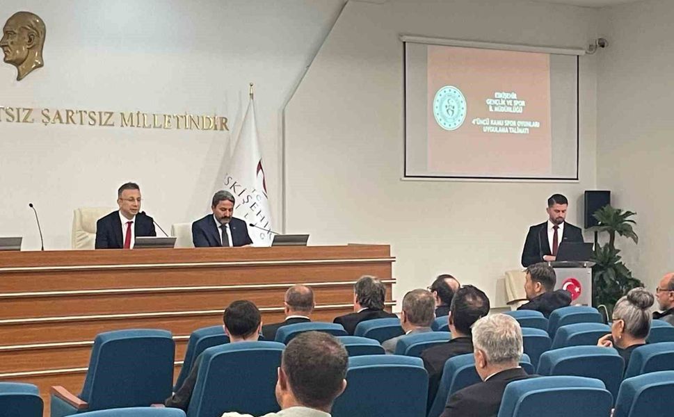 Eskişehir'de '4. Kamu Spor Oyunları İstişare Toplantısı' yapıldı