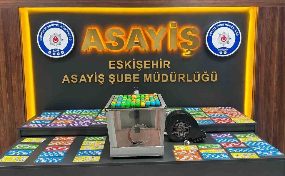 Eskişehir'de iş yerine kumar baskını: 36 kişiye 417 bin TL ceza