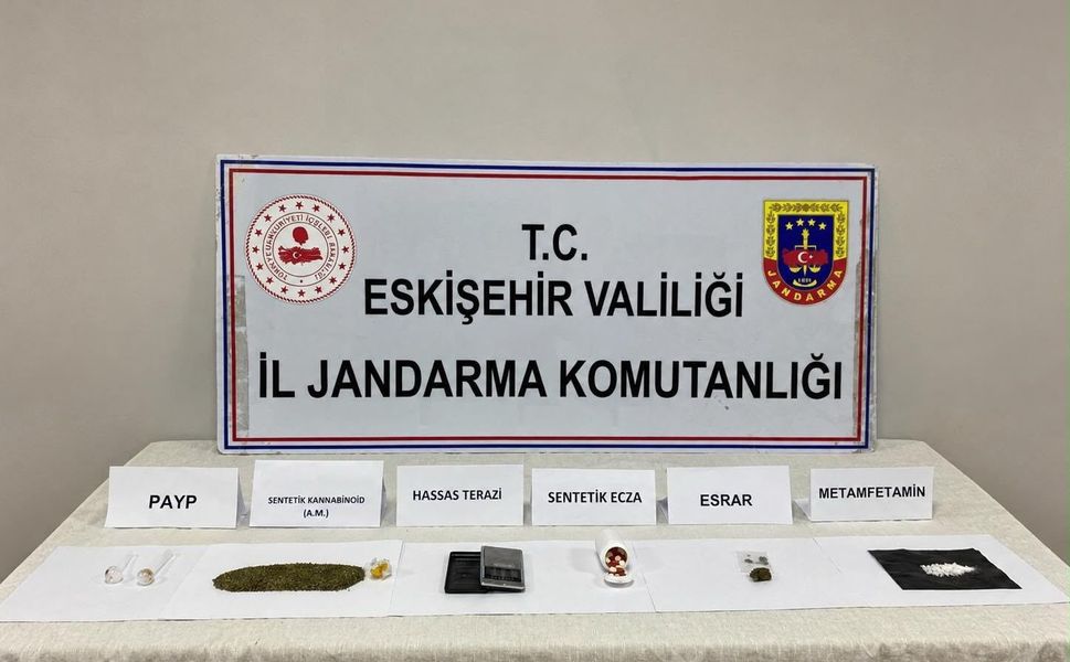 Eskişehir'de uyuşturucu operasyonu: 1 tutuklama