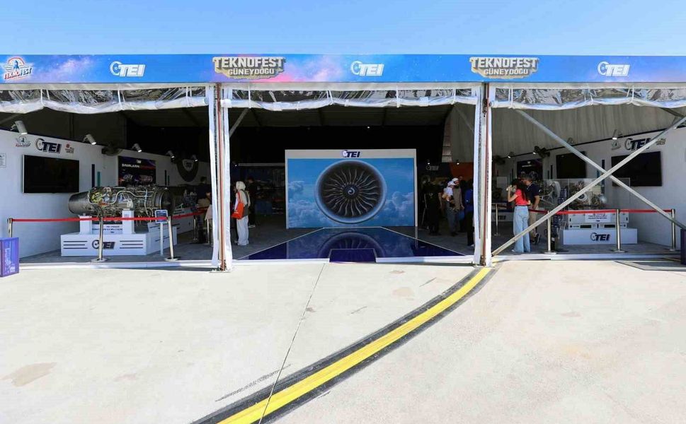 TEI, millî havacılık motorlarıyla TEKNOFEST Güneydoğu Şanlıurfa'da