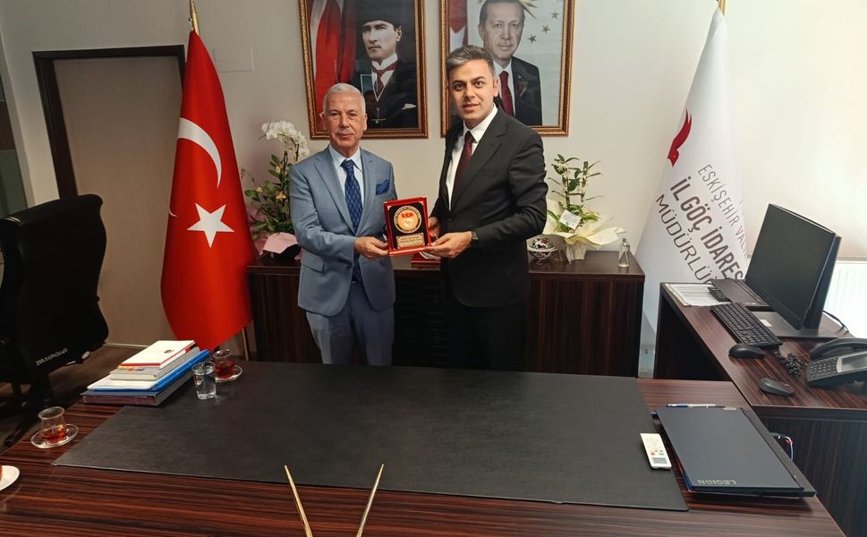 Dost Dernekleri Federasyonundan Göç İdaresi Müdürüne Ziyaret