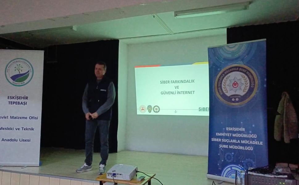 Eskişehir'de lise öğrencilerine siber güvenlik eğitimi verildi