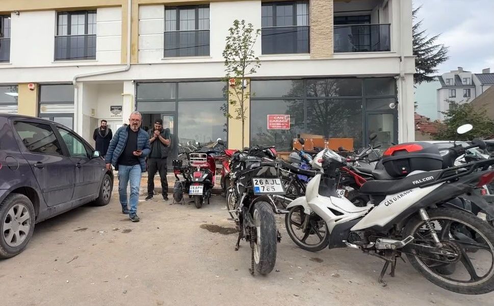 Eskişehir'de motosiklet hırsızlığına 1 tutuklama