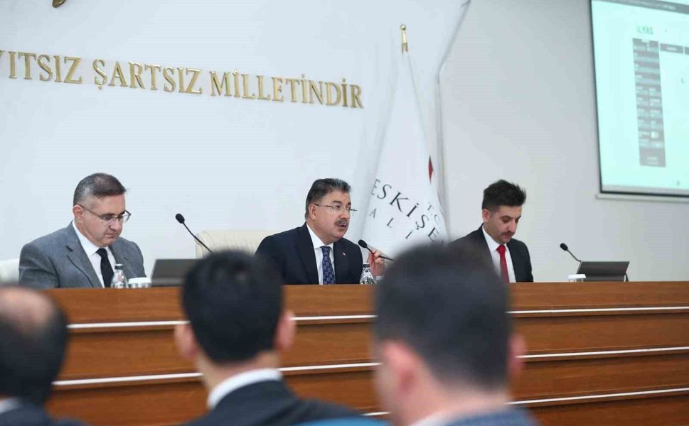 İl Koordinasyon Kurulu Toplantısı'nda Eskişehir'in kamu yatırımları ele alındı