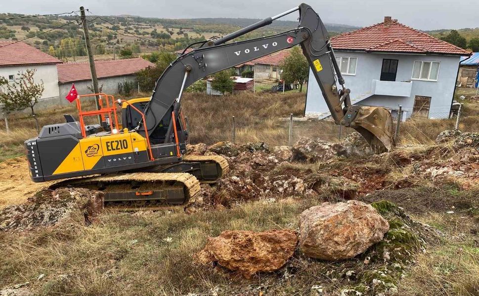 İnönü Belediyesi'nden Erenköy'e yeni yol