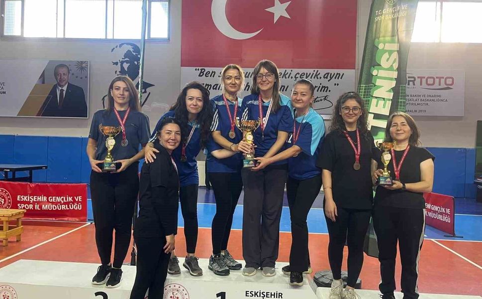 Kamu Spor Oyunları Masa Tenisi müsabakaları tamamlandı