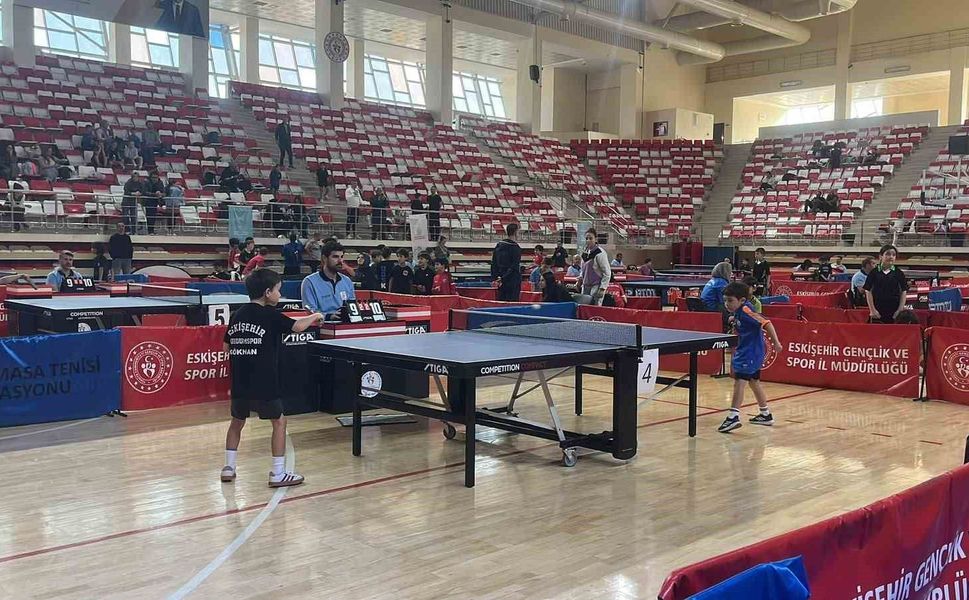 Masa Tenisi Minikler Milli Takım Seçmeleri Eskişehir'de yapılıyor
