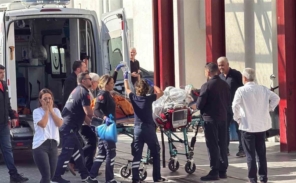 Traktör şaftına kolunu kaptıran kadın ağır yaralandı