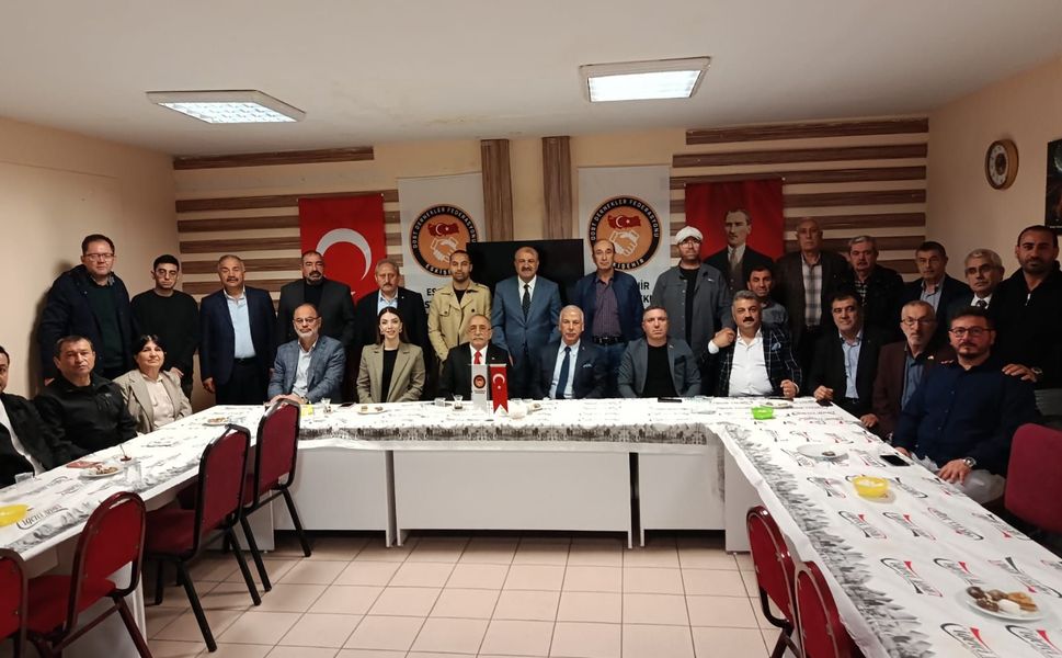 MHP Tepebaşı İlçe Başkanlığından Dost Dernekler Federasyonu’na İstişare Ziyareti
