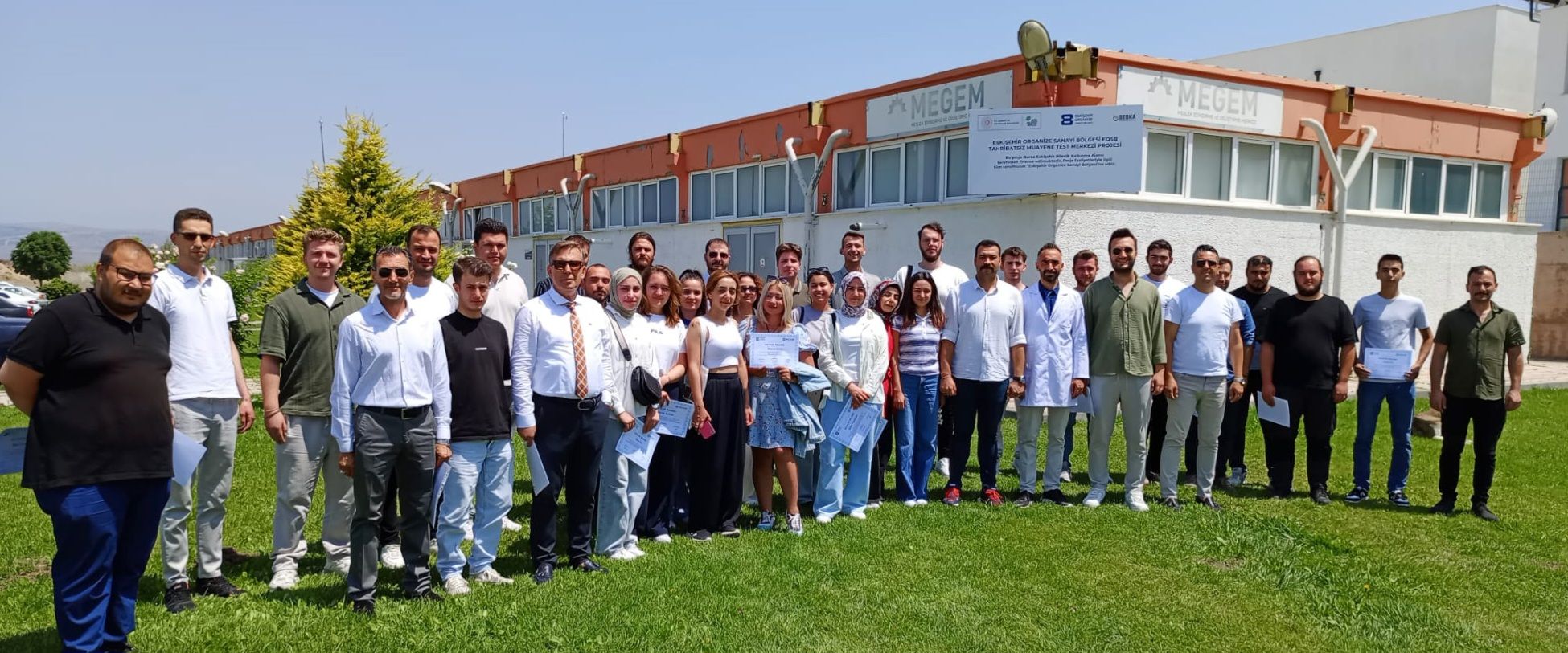 MEGEM'den Mezun olan 44 kişi İş hayatına başladı